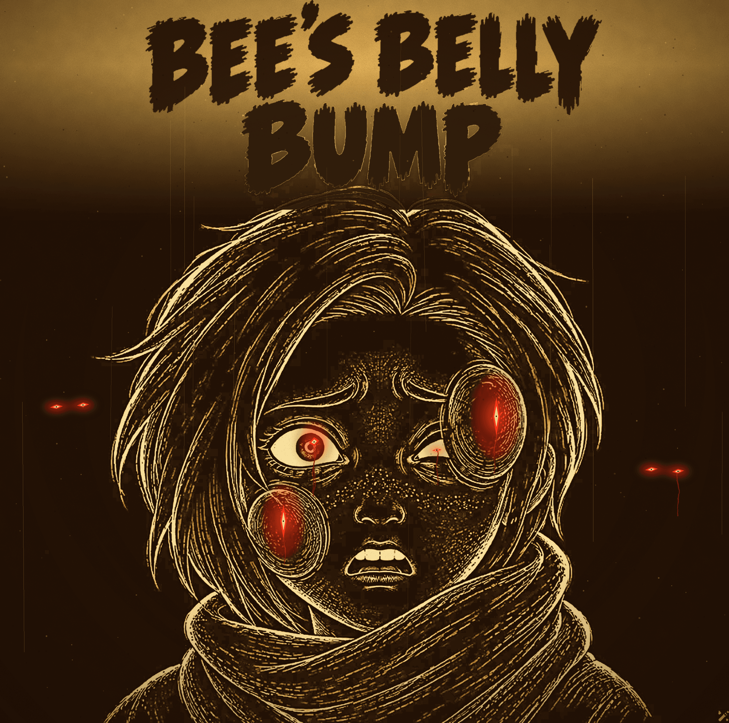 Bee's belly bump