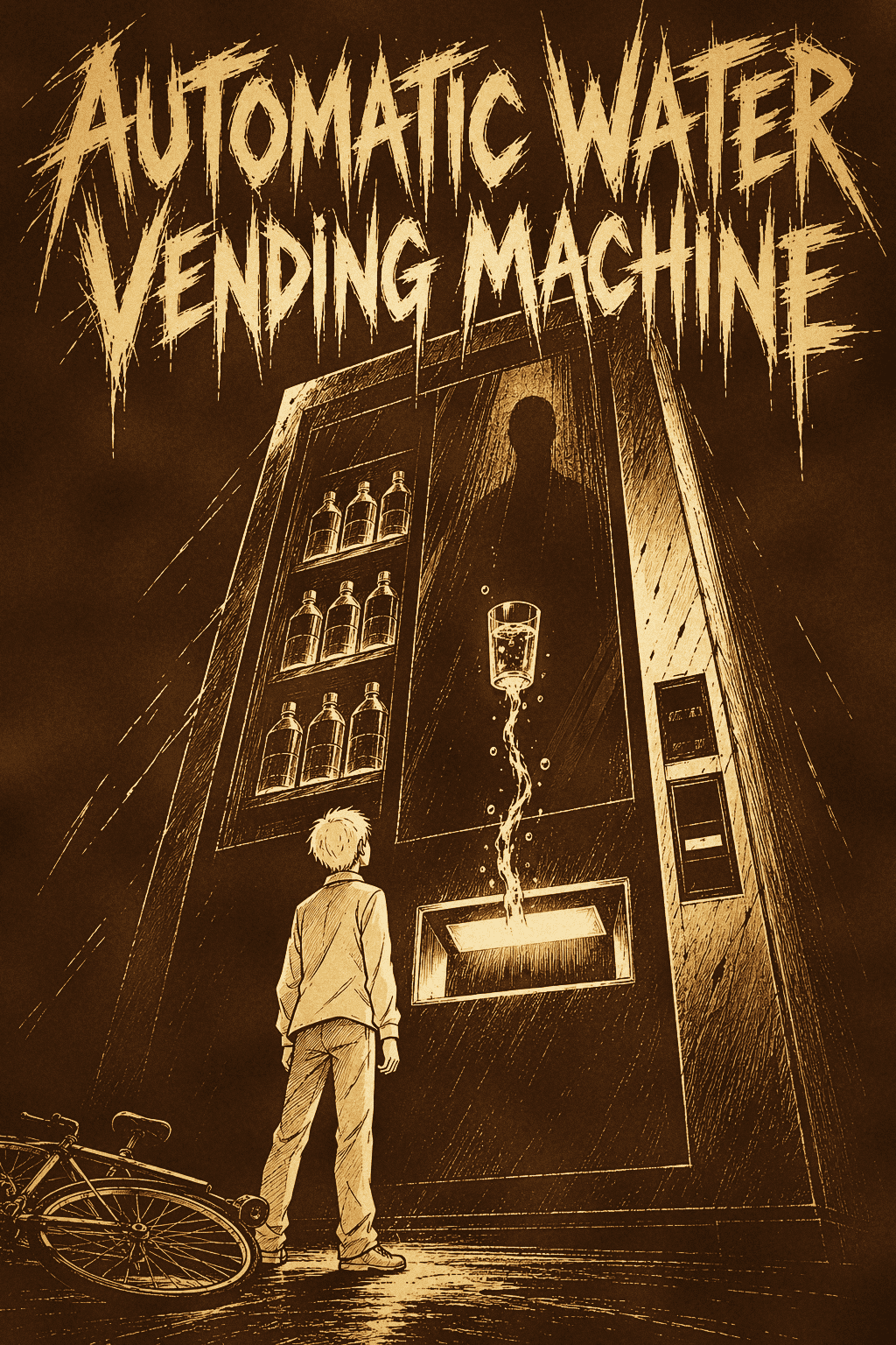 Automatic water vending machine