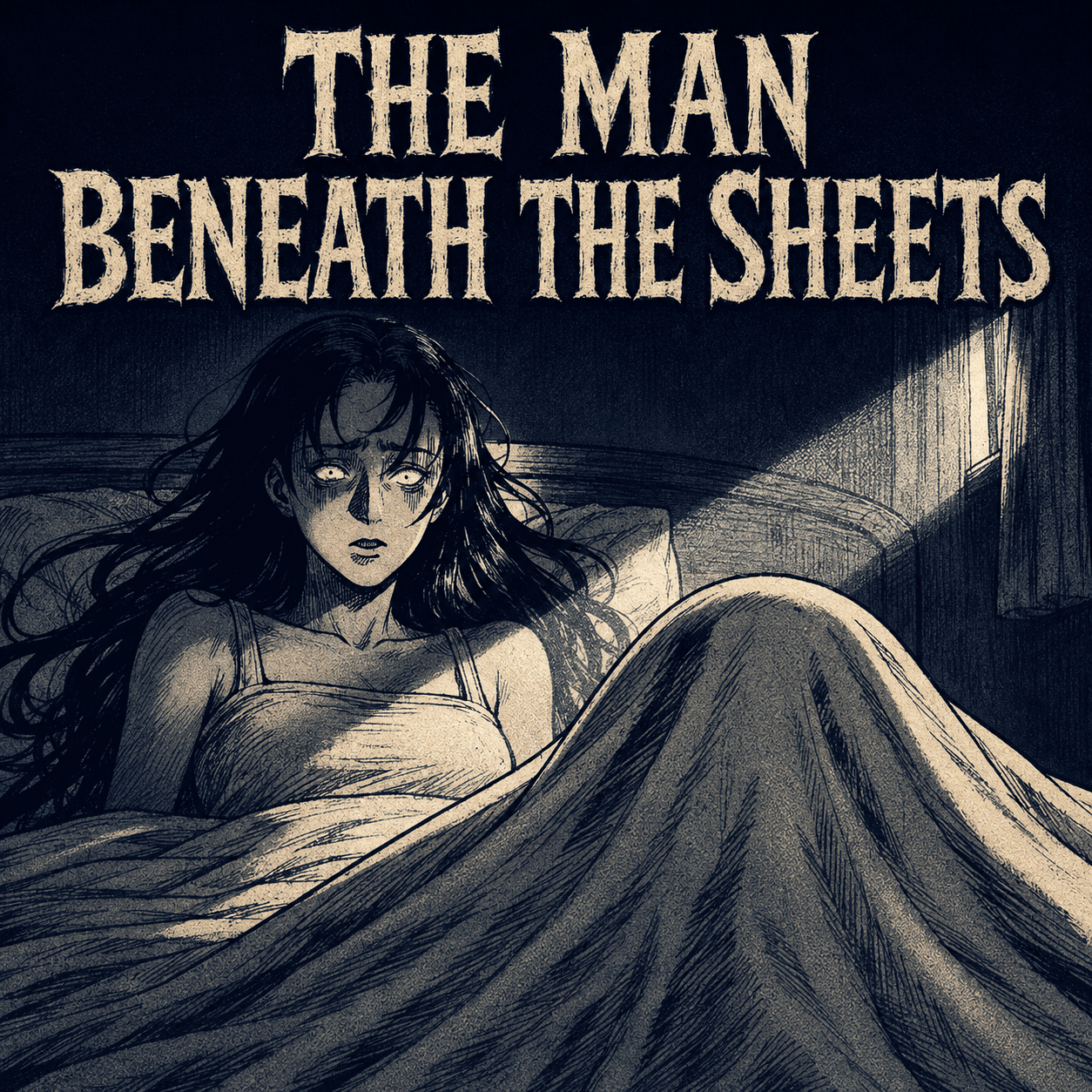 The man beneath the sheets